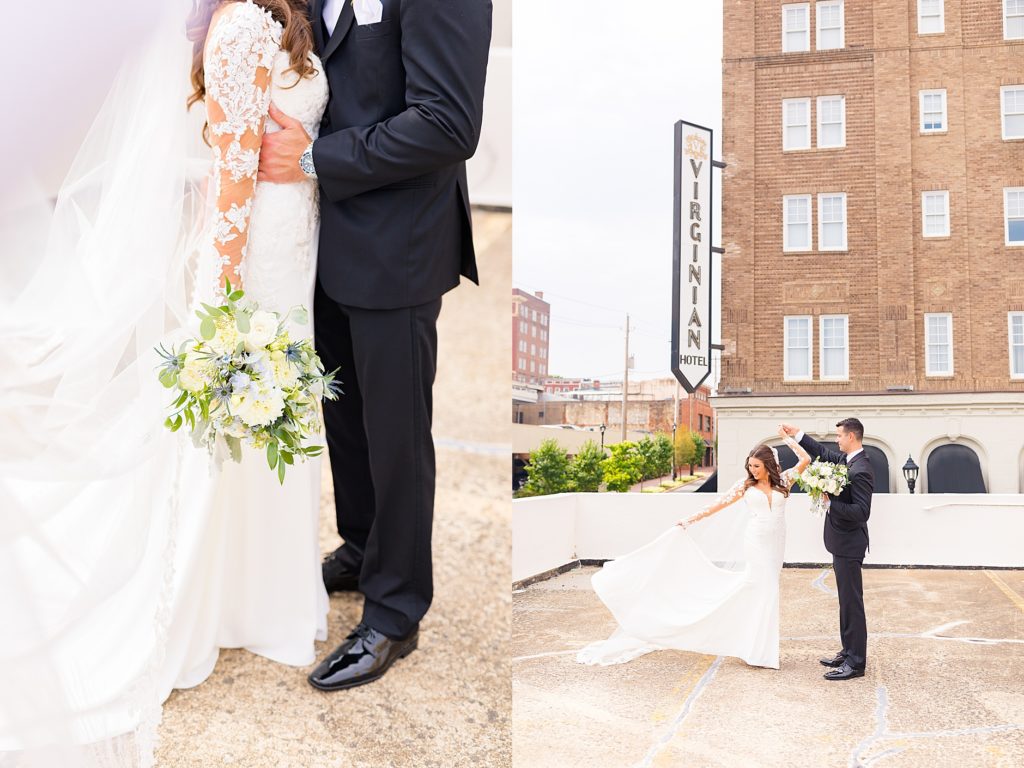 Maggie and Jason's Elegant Downtown Wedding