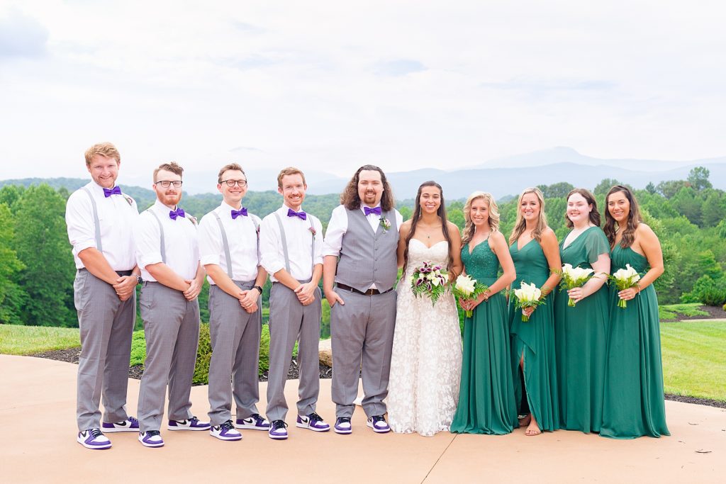 Morgan & Matt's Summer Glass Hill Venue Wedding