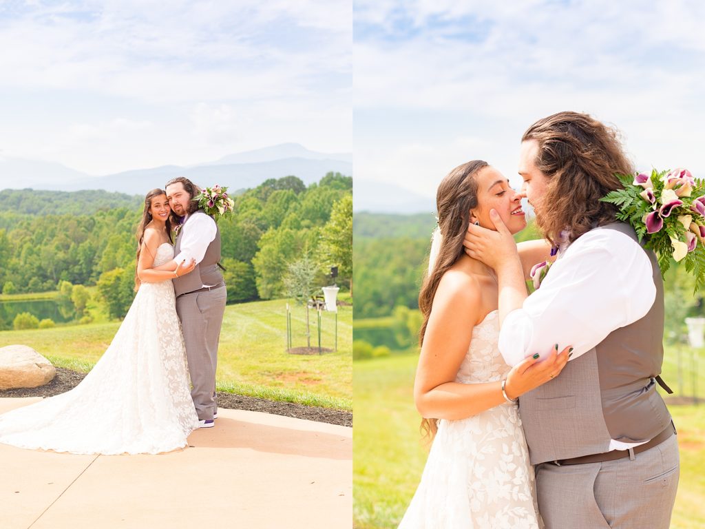 Morgan & Matt's Summer Glass Hill Venue Wedding