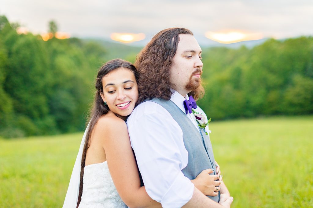 Morgan & Matt's Summer Glass Hill Venue Wedding