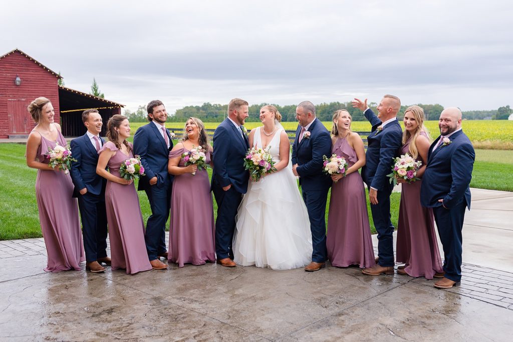 Emily & Jeremy's Barn Wedding