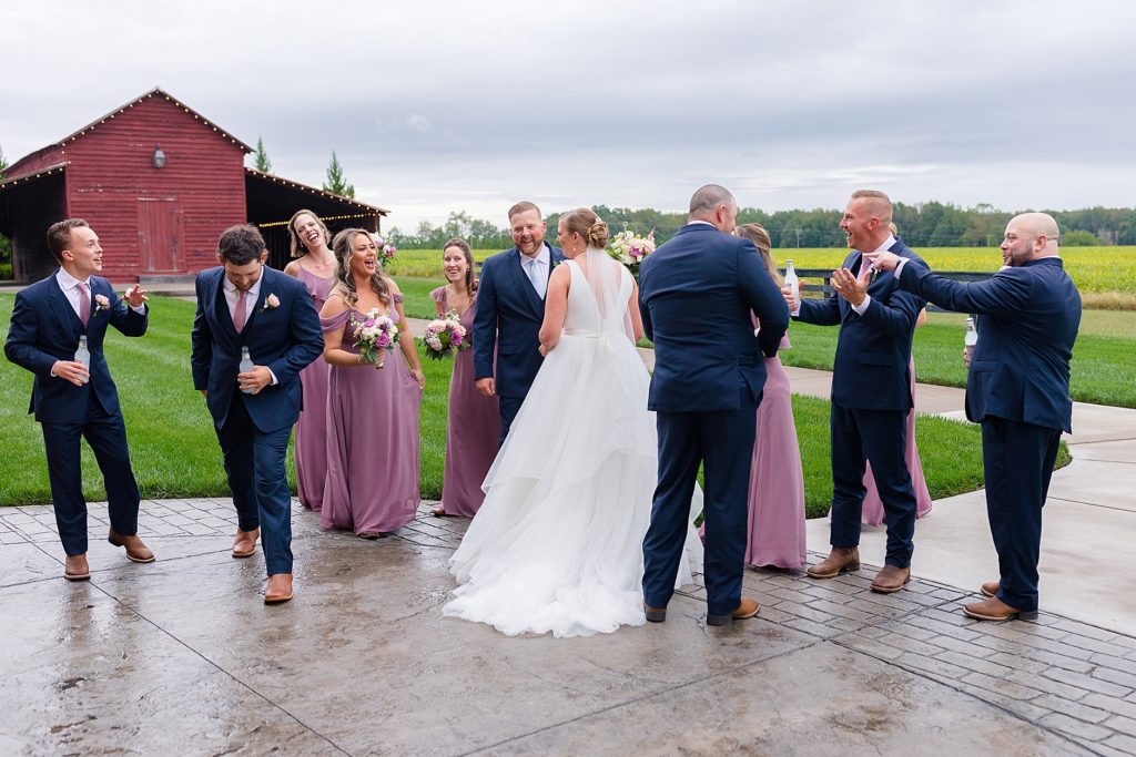 Emily & Jeremy's Barn Wedding