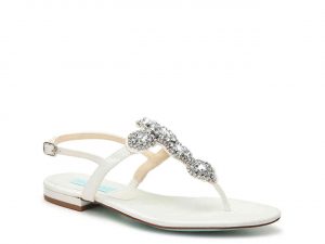 Betsey johnson sales genie flat sandal