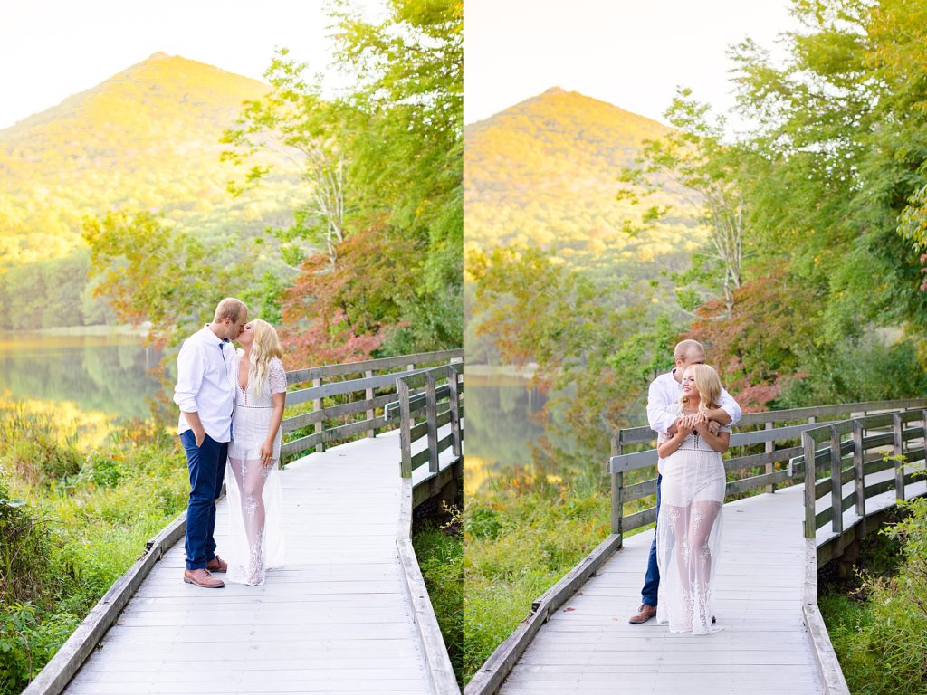 Allyson & Brandon's Peaks of Otter Engagement Session