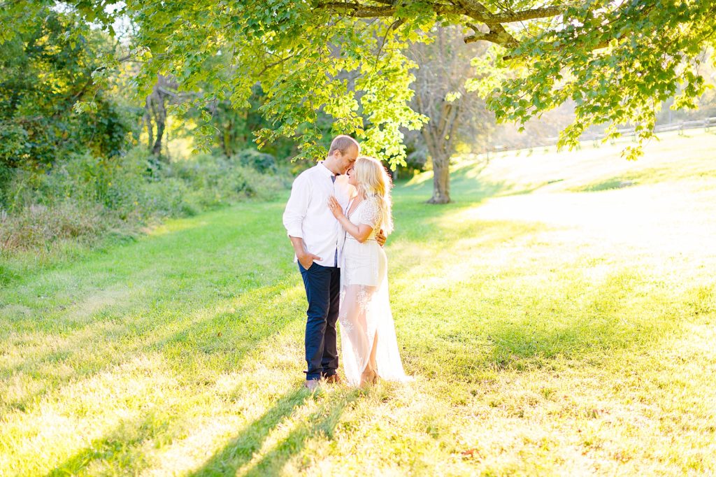 Allyson & Brandon's Peaks of Otter Engagement Session