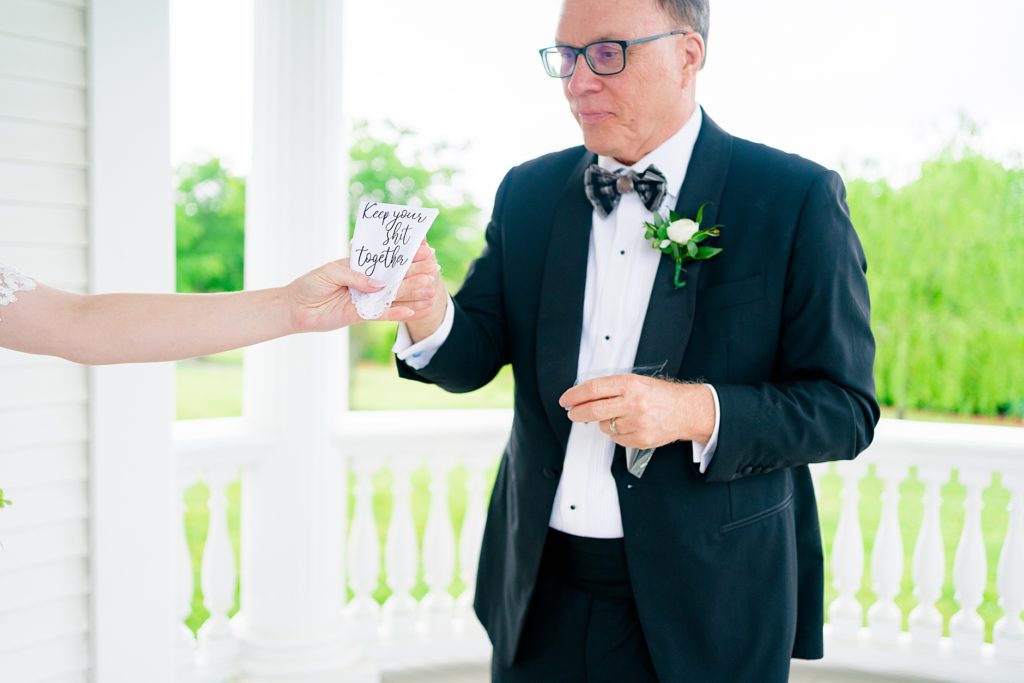 Sarah & Alexei's Rainy Garden Wedding