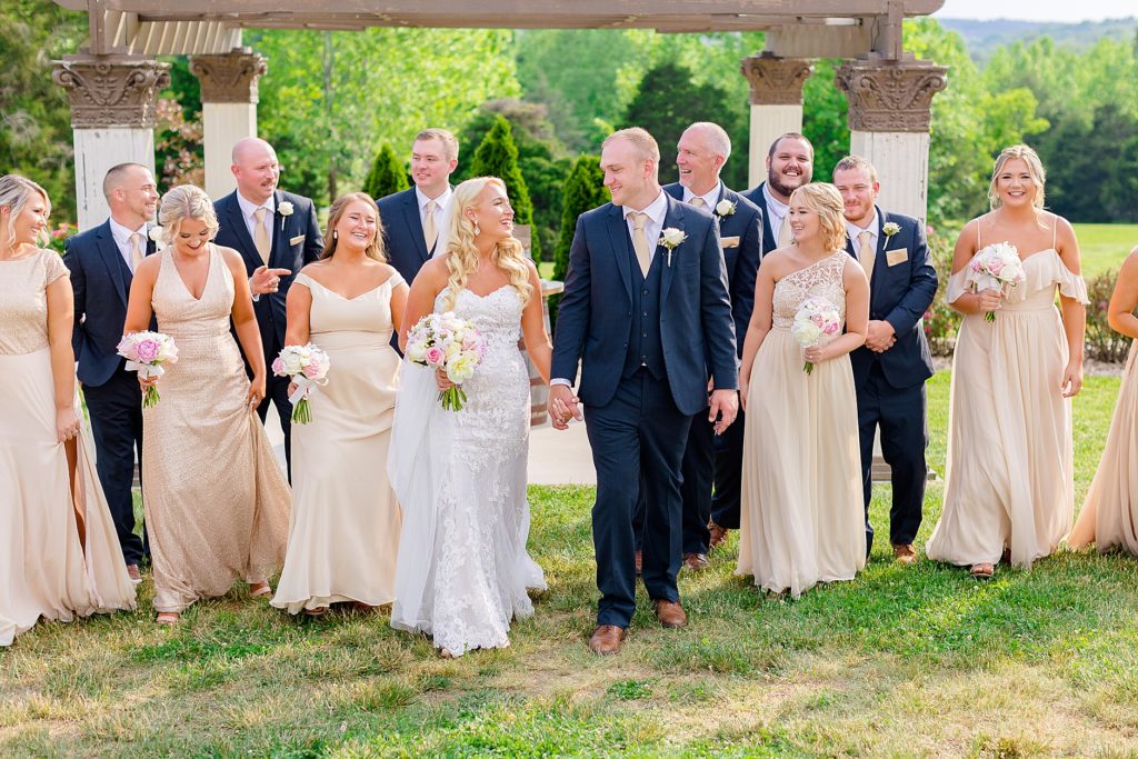 Allyson & Brandon's Rustic Spring Wedding