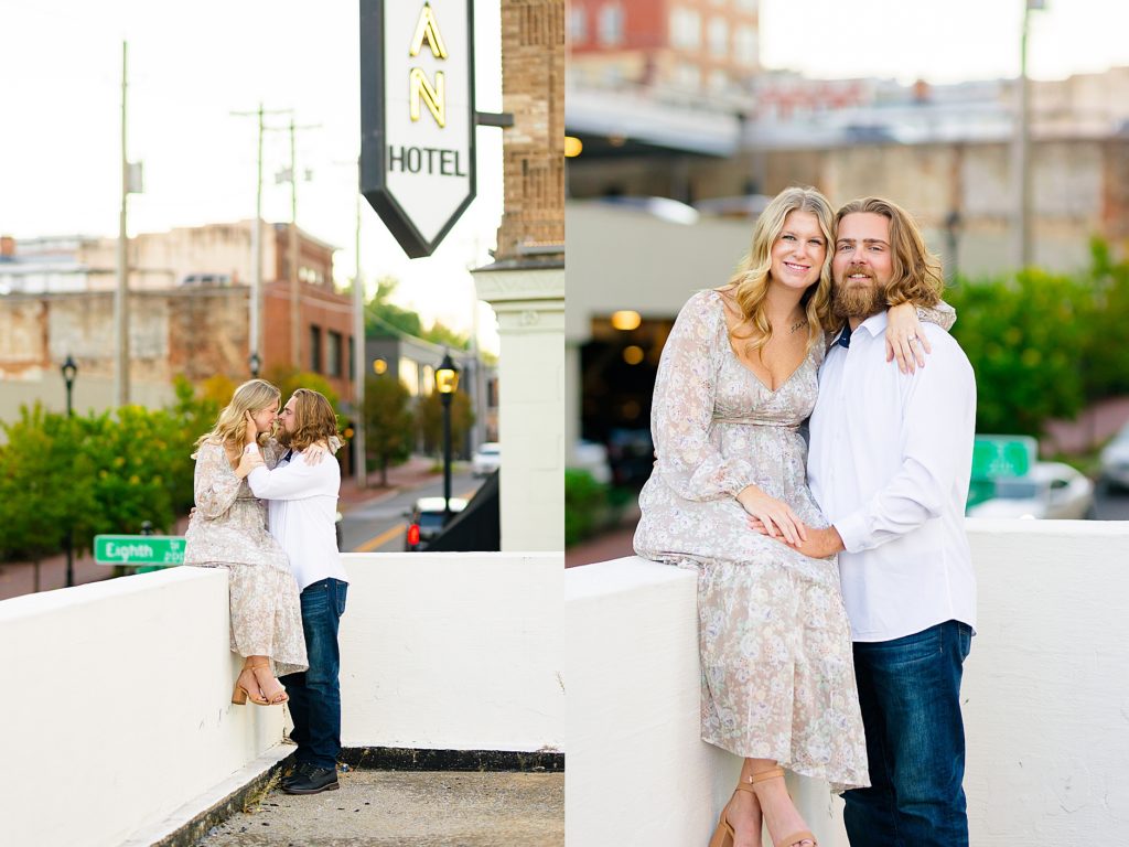 McKenzie & Hunter's Virginian Hotel Engagement Session