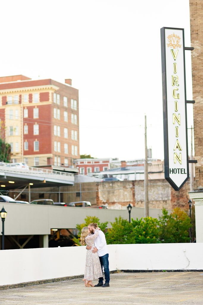 McKenzie & Hunter's Virginian Hotel Engagement Session