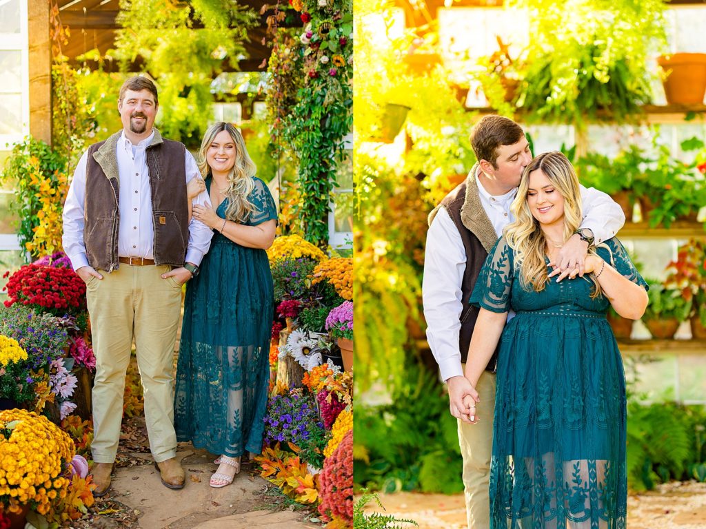 Morgan & Bo's Vaughan House Greenhouse Engagement Session