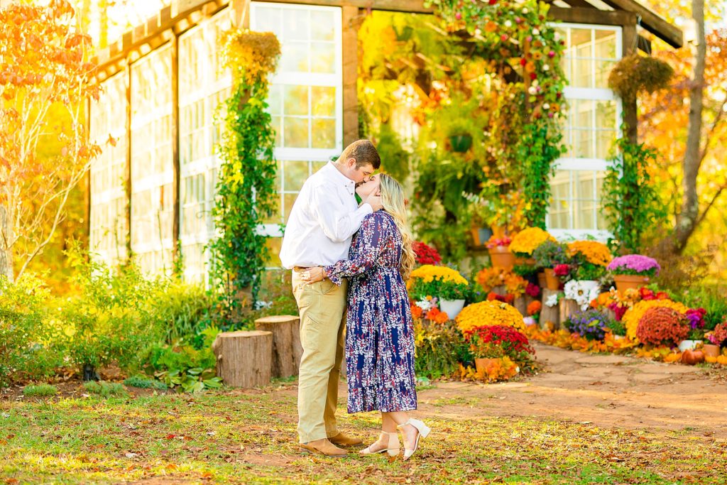 Morgan & Bo's Vaughan House Greenhouse Engagement Session