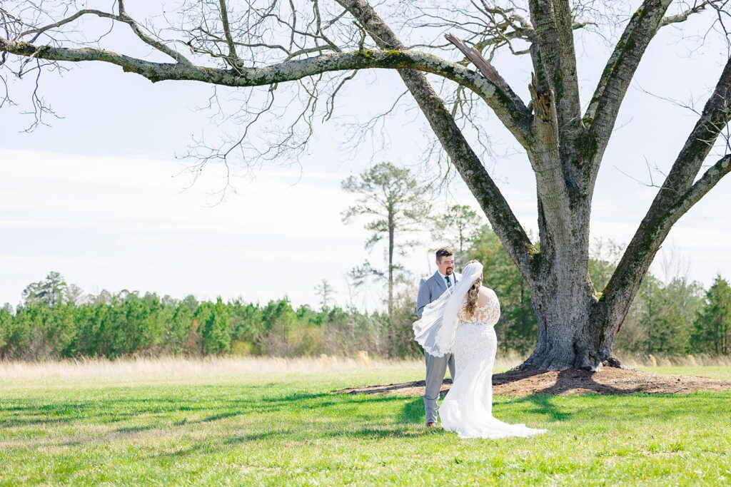 Morgan & Beau's Spring Barn Wedding