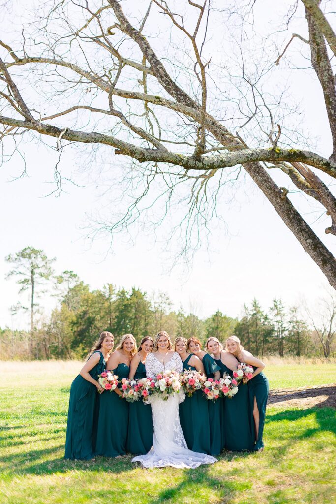 Morgan & Beau's Spring Barn Wedding