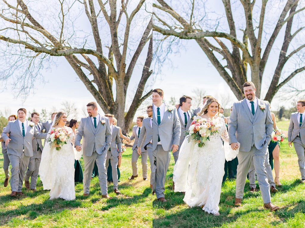 Morgan & Beau's Spring Barn Wedding